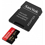 SanDisk Extreme PRO microSDXC 256GB + SD Adapter + 2 years RescuePRO Deluxe up to 200MB/s & 140MB/s Read/Write speeds A2 C10 V30 UHS-I U3 SanDisk Extreme PRO microSDXC 256GB + SD Adapter + 2 years RescuePRO Deluxe up to 200MB/s & 140MB/s Read/Write speeds A2 C10 V30 UHS-I U3
