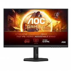 AOC Gaming Q27G4XF 27 Zoll QHD Monitor, 180 Hz, 0.5ms, FreeSync Premium, HDR10 (2560x1440, 2x HDMI, DisplayPort) schwarz/grau AOC Gaming Q27G4XF 27 Zoll QHD Monitor, 180 Hz, 0.5ms, FreeSync Premium, HDR10 (2560x1440, 2x HDMI, DisplayPort) schwarz/grau