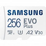 SAMSUNG EVO PLUS microSD 256GB 2024 incl. SD Adapter memory card UHS-I U3 Full HD and 4K UHD 160 MB/s read SAMSUNG EVO PLUS microSD 256GB 2024 incl. SD Adapter memory card UHS-I U3 Full HD and 4K UHD 160 MB/s read