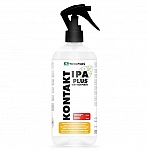 KONTAKT IPA PLUS. High purity alcohol isopropyl. Removes all impurities from optical elements. Leaves no marks or stains. Has degreasing properties. Plastic bottle 500 ml. KONTAKT IPA PLUS. High purity alcohol isopropyl. Removes all impurities from optical elements. Leaves no marks or stains. Has degreasing properties. Plastic bottle 500 ml.