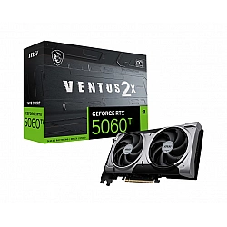 MSI GeForce RTX 5060 Ti 16G VENTUS 2X OC PLUS NVIDIA 16 GB GeForce RTX 5060 Ti GDDR7 HDMI ports quantity 1 PCI Express Gen 5 x16 (uses x8) MSI GeForce RTX 5060 Ti 16G VENTUS 2X OC PLUS NVIDIA 16 GB GeForce RTX 5060 Ti GDDR7 HDMI ports quantity 1 PCI Express Gen 5 x16 (uses x8)