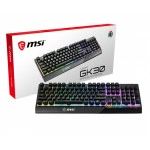 MSI Vigor GK30 Gaming Keyboard, US Layout, Wired, Black MSI Vigor GK30 Gaming keyboard Wired RGB LED light US Black MSI Vigor GK30 Gaming Keyboard, US Layout, Wired, Black MSI Vigor GK30 Gaming keyboard Wired RGB LED light US Black