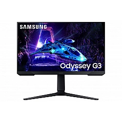 LCD Monitor SAMSUNG Odyssey G3 24 Gaming Panel VA 1920x1080 16:9 180Hz Matte 1 ms Swivel Pivot Height adjustable Tilt Color Black LS24DG300EUXEN LCD Monitor SAMSUNG Odyssey G3 24 Gaming Panel VA 1920x1080 16:9 180Hz Matte 1 ms Swivel Pivot Height adjustable Tilt Color Black LS24DG300EUXEN