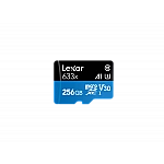 Lexar 256GB microSDXC High-Performance 633x UHS-I C10 A1 V30 U3 Lexar 256GB microSDXC High-Performance 633x UHS-I C10 A1 V30 U3