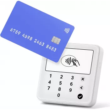 Kortelių skaitytuvas SumUp RDR-SUL-010 – bekontakčiai (NFC) ir lustiniai (EMV) mokėjimai