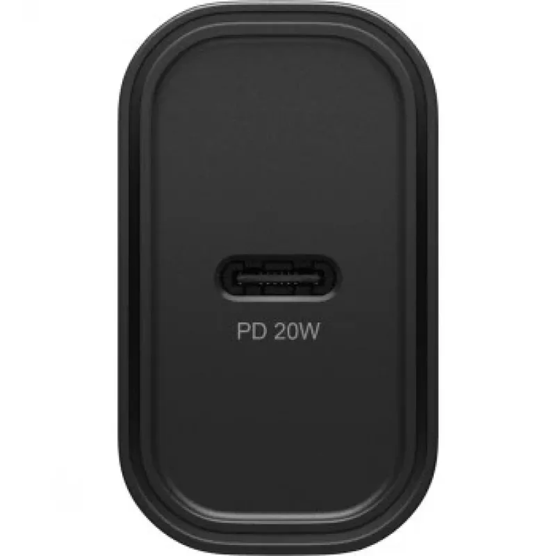 Sieninis įkroviklis OTTERBOX 20W USB-C su USB Power Delivery, juodas (78-81338)