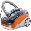 Cikloninis dulkių siurblys THOMAS Aqua + Pet & Family 1.8 L — sausas ir šlapias valymas, 1700 W, oranžinis/pilkas
