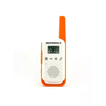 Motorola Talkabout T42 racija, 2 vnt. pakuotė (oranžinė-mėlyna)
