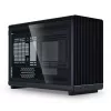 Kairysis grūdinto stiklo šoninis dangtelis Lian Li A3-mATX korpusui – juodas