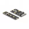 DeLOCK Converter M.2 Key B+M vyriškas į Mini PCIe lizdą lankstus kabelis