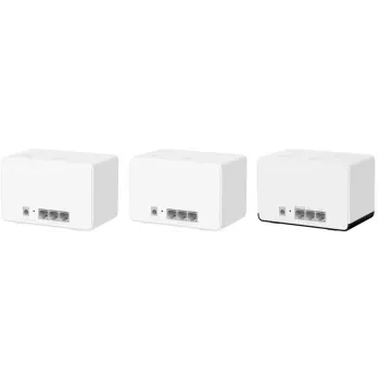 MERCUSYS Halo H85X maršruto parinktuvų rinkinys (3 vnt.), Dual-band Wi‑Fi 6 (802.11ax), 2,4/5 GHz, iki 2402 Mbps, 3 LAN prievadai, baltas