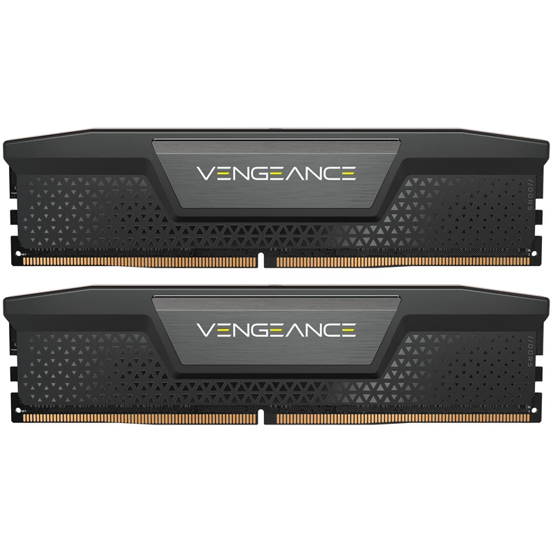 Corsair Vengeance 48 GB (2x 24 GB) DDR5-5200 MHz atminties rinkinys, juodas, CMK48GX5M2B5200C38, INTEL XMP