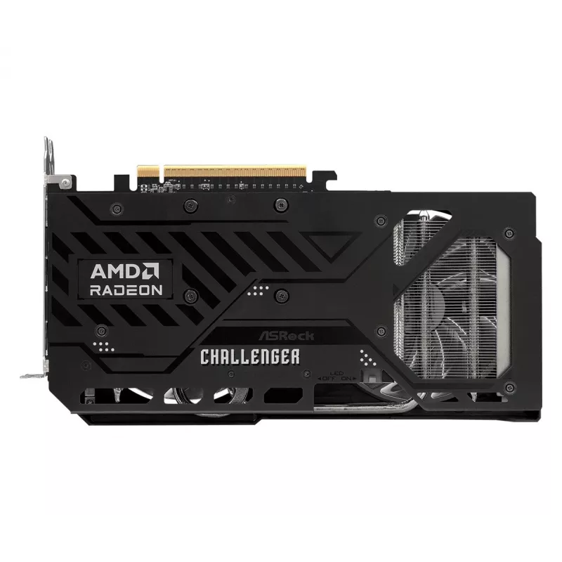 ASRock Radeon RX 9060 XT Challenger 16GB OC GDDR6 vaizdo plokštė