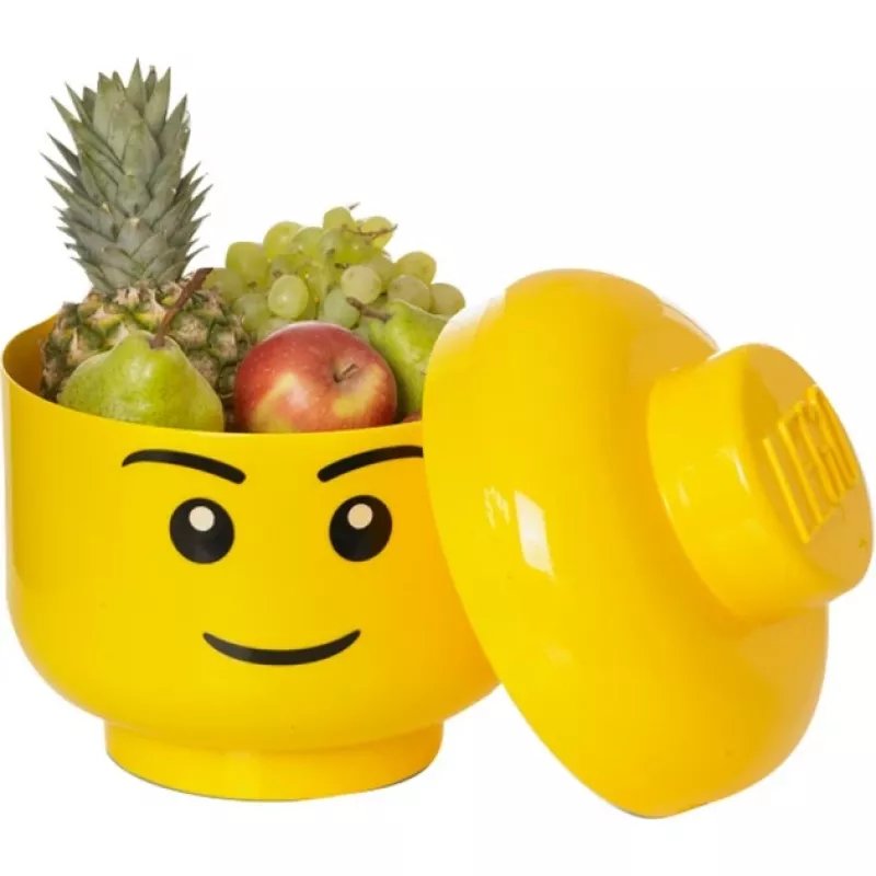 Laikymo galva berniukas LEGO Room Copenhagen RC40321724 didelis – room copenhagen laikymo galva LEGO įkvėptam žaidimui ir tvarkai