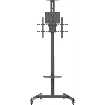 SpeaKa Professional SP-TVC-1300 Mobilus televizoriaus stovas, aukštis reguliuojamas 94 cm, tinka 37–190,5 cm (75 colių) ekranams (SP-13383160)