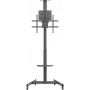 SpeaKa Professional SP-TVC-1300 Mobilus televizoriaus stovas, aukštis reguliuojamas 94 cm, tinka 37–190,5 cm (75 colių) ekranams (SP-13383160)