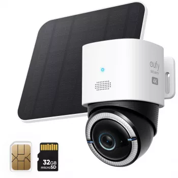 Apsaugos kamera Eufy S330 4G LTE balta T86P2321