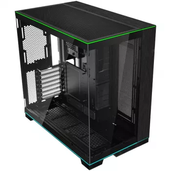 Lian Li O11D EVO kompiuterio korpusas MIDI bokštas juodas RGB grūdintas stiklas