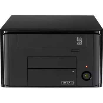 Inter-Tech MI-008 ITX kompiuterio korpusas - juodas - Mini-ITX - 4 cm - 27 cm - SFX (88881332)