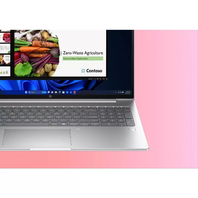 HP ProBook 4 G1i Ultra 7 255H 16.0 inch WUXGA IPS 300nit AG 24GB DDR5 5600 SSD512 Arc Kamera1080p 56Wh W11Pro Pike sidabrinis aliuminis 3Y OnSite