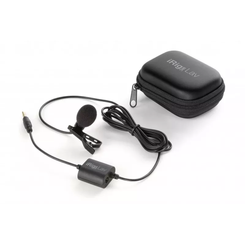 IK Multimedia iRig Mic Lav 2 rinkinys – mikrofonų komplektas