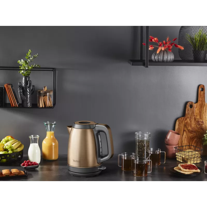 Elektrinis virdulys Tefal 1,7 L 2400 W juodas/varinis