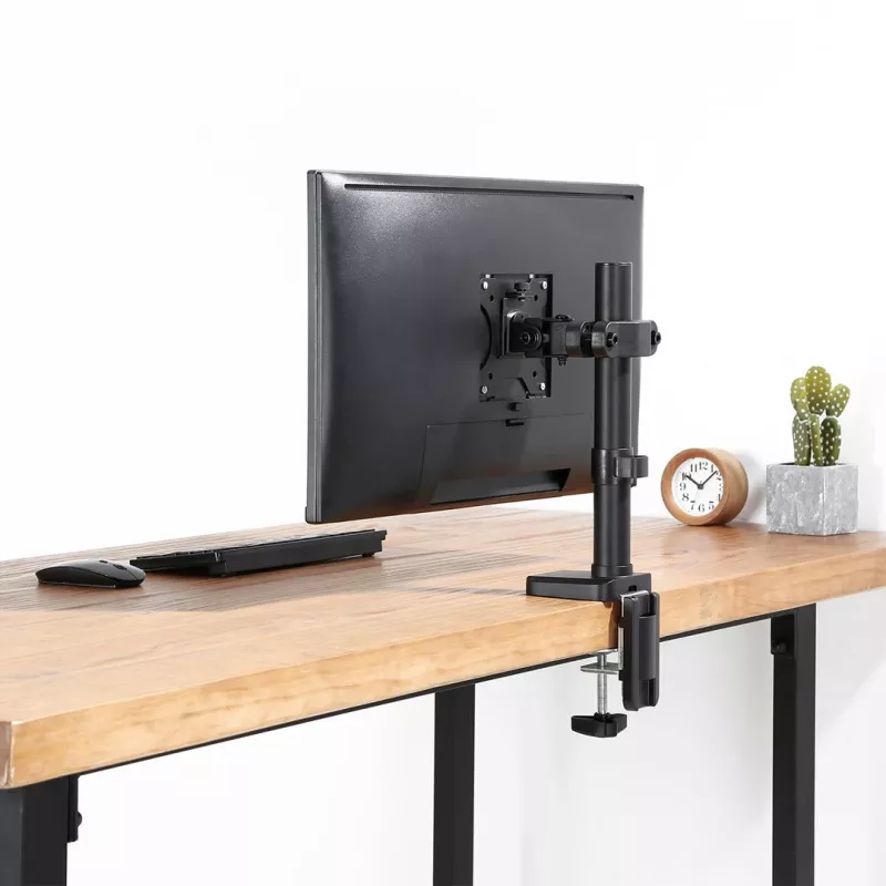Laikiklis monitoriui MACLEAN MC-983 17–32 col., VESA 75x75–100x100, 8 kg, prie stulpo/sienos