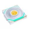 Lian Li UNI FAN SL Wireless LCD ARGB 120mm Baltas 3 vnt. rinkinys
