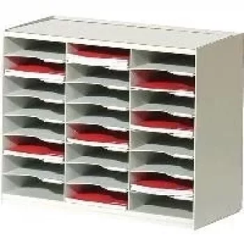 Rūšiavimo stotelė Paperflow Evolution 802.02 – 24 skyriai, pilka