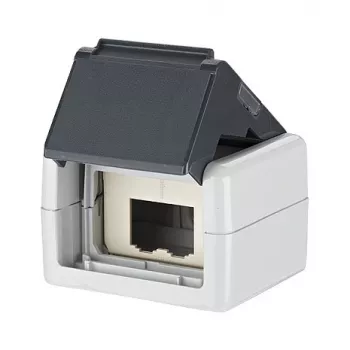 Metz 1309430003-E pilka RJ45 kištukinė jungtis