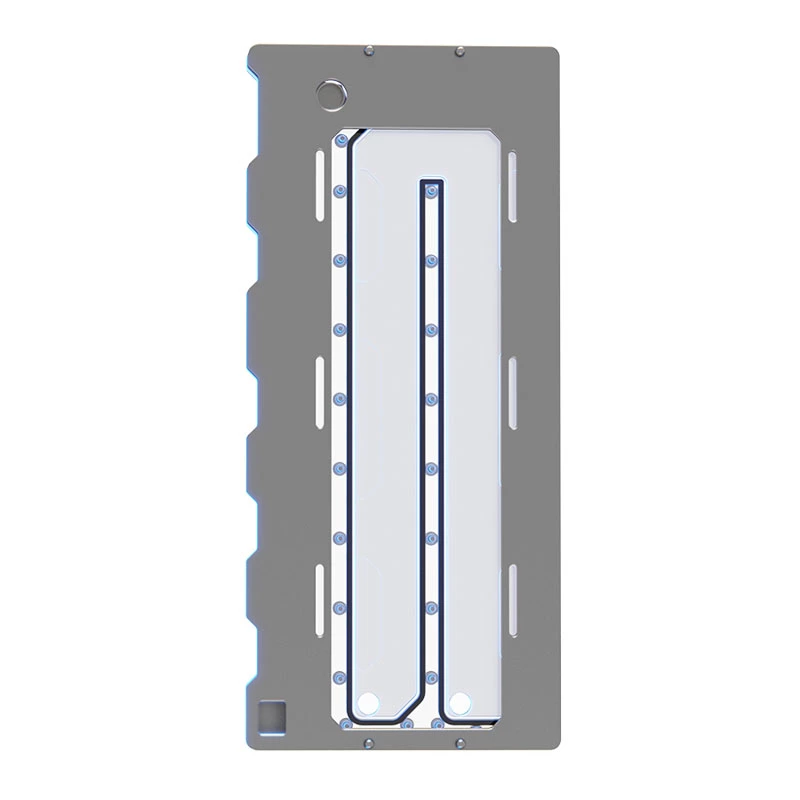 Distro Plate Triton Wraith 2.0 Elite – sidabrinis skirstomasis blokas