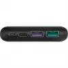Greičio įkrovimo Powerbank 10 000 mAh (juodas, USB-C PD, QC 3.0)