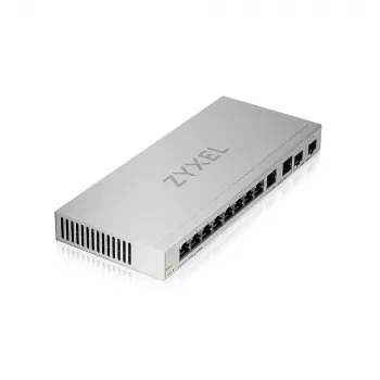 Zyxel XGS1210-12-ZZ0102F tinklo jungiklis valdomas Gigabit Ethernet (10/100/1000) pilka