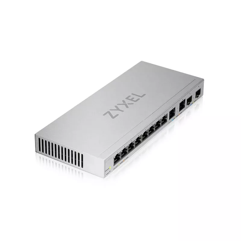 Zyxel XGS1210-12-ZZ0102F tinklo jungiklis valdomas Gigabit Ethernet (10/100/1000) pilka