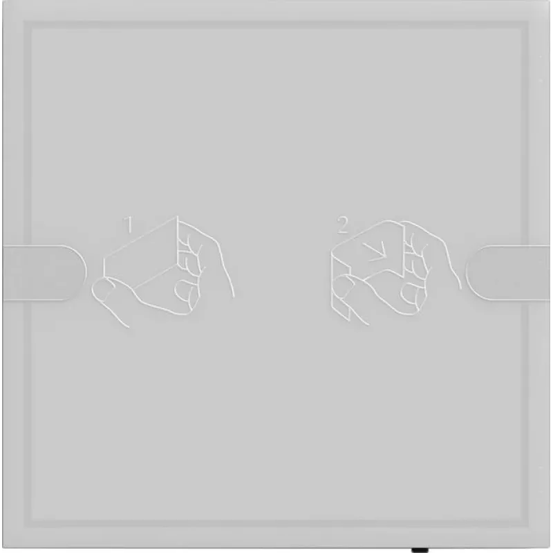 GIRA mygtukinis jutiklis 4 Comfort 1x KNX TS4 antracitas 5001028