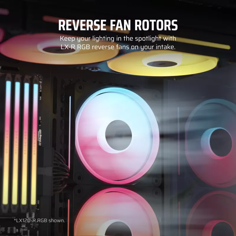 Ventiliatorius Corsair iCUE LINK LX140-R RGB 140 mm