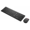 Belaidis klaviatūros ir pelės rinkinys Lenovo Essential Wireless Combo Gen2 – juodas, kompaktiškas, belaidis ryšys
