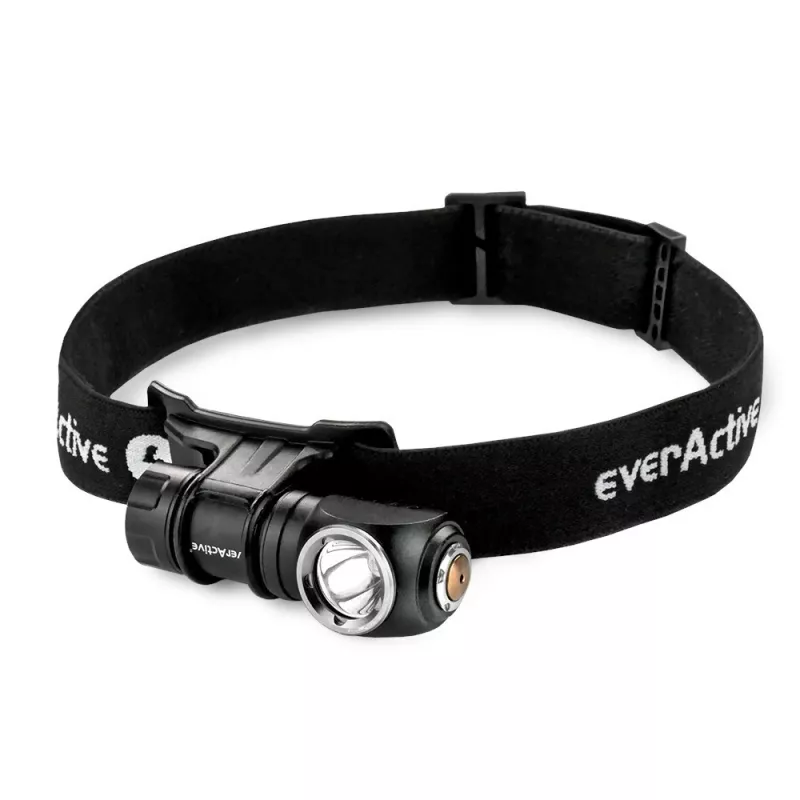 Žibintuvėlis LED 3 darbo režimai 10 W 500 liumenų aliuminio korpusas įkraunamas vandeniui atsparus FL-55R Dripple - EverActive
