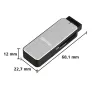 Kortelių skaitytuvas Hama 123900 USB 3.2 Gen 1, juodas, sidabrinis