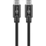 Wentronic Goobay USB 3.1 Gen 1 USB-C™ laidas, 0,5 m - USB-C™ kištukas > USB-C™ kištukas (67975)