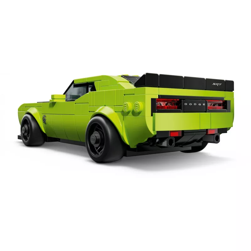 LEGO Speed Champions Dodge Challenger SRT Hellcat 77237 konstruktorius – 390 detalių, 1 minifigūrėlė, nuo 9 metų