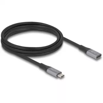 DeLOCK USB4 Gen 2x2 laidas USB-C 2 m juodas/pilkas 81202
