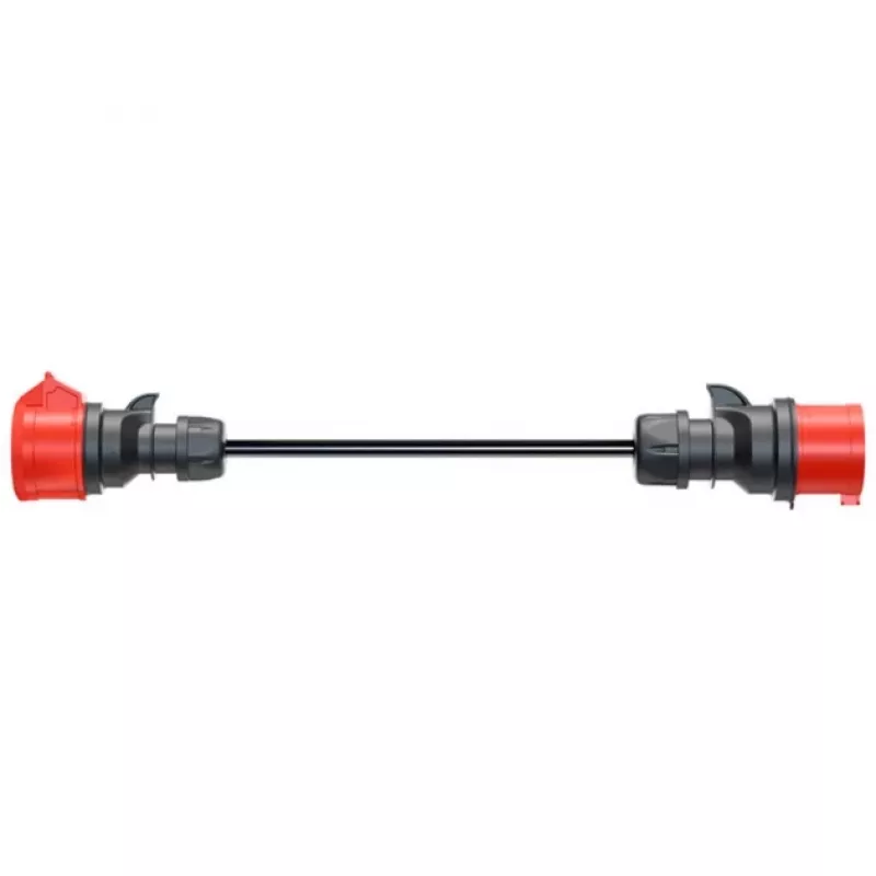 Adapteris Gemini flex 11 kW, CEE raudonas trifazis 16A > CEE raudonas 32A (juodas, 30 cm)