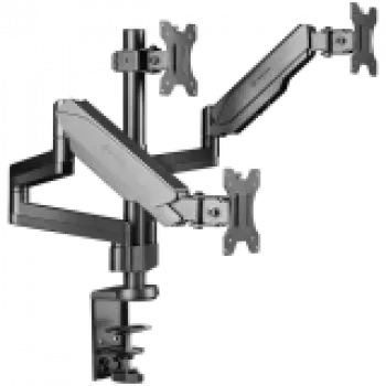 Monitorio laikiklis ONKRON G280-B 33–81,3 cm (13–32 col.) ekranams, užspaudimas/per stalą, iki 24 kg, VESA 75x75–100x100