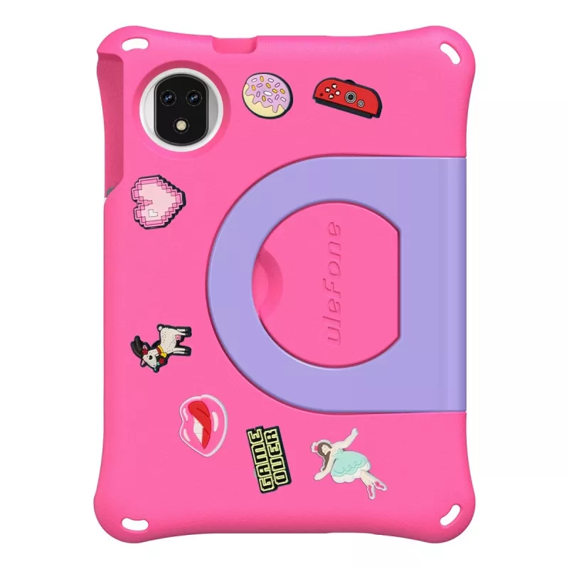 Planšetinis kompiuteris UleFone Tab A9 Pro Kids – 4 GB RAM, 128 GB atminties, LTE, Rožinė