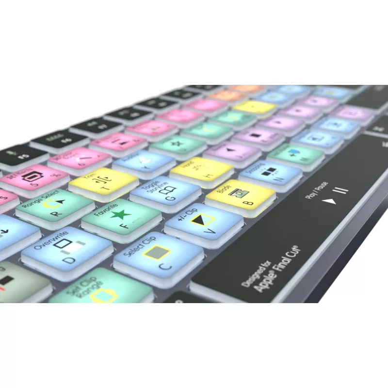 LogicKeyboard Apple Final Cut Pro X Titan UK (Mac) (LKB-FCPX10-TM-UK) klaviatūra