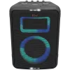 Nešiojama vakarėlių kolonėlė KLIPSCH Vegas, laidinis ir belaidis ryšys, 13,3 cm žemųjų dažnių garsiakalbis, 49–20000 Hz, 95 dB, baterija, juoda