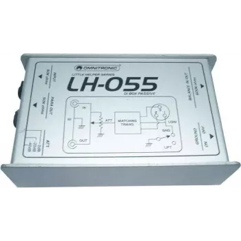 Pasyvus DI dėžutė Omnitronic LH-055 1 kanalo