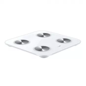 Svarstyklės Huawei Scale 3 Baltos Kūno masės indekso (KMI) matavimu 55020ABM