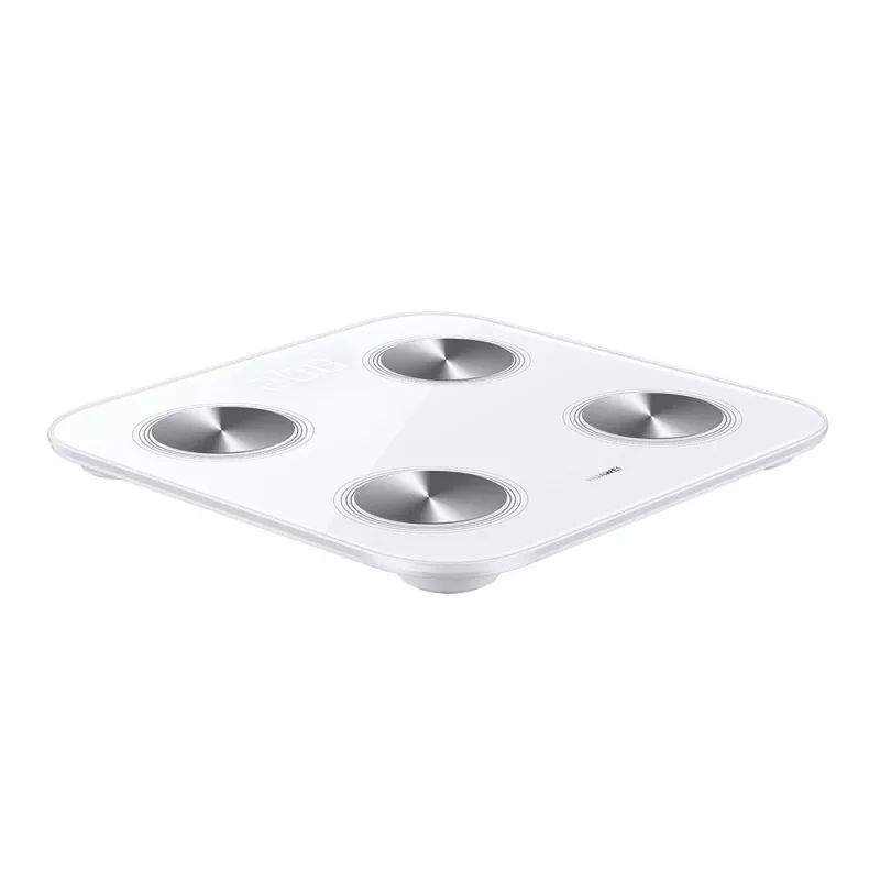 Svarstyklės Huawei Scale 3 Baltos Kūno masės indekso (KMI) matavimu 55020ABM